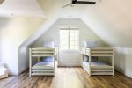 two twin bunks, perfect for the kids 